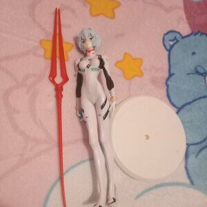 Neon Genesis Evangelion Rei Figurine + Stand